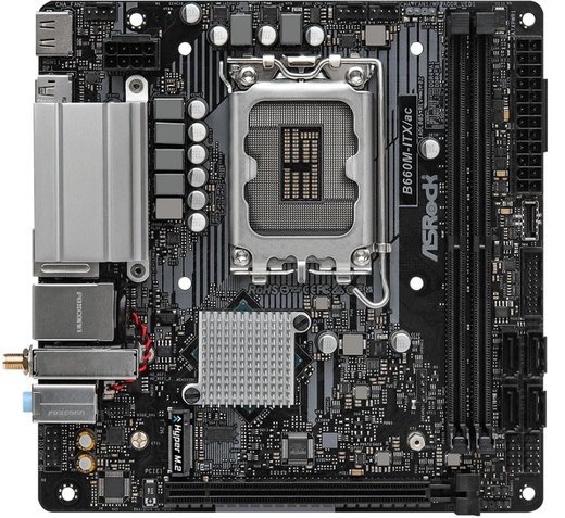 Материнская плата Asrock B660M-ITX/AC D4 фото