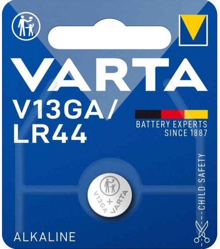 Батарейка щелочная VARTA V13GA 1.5В блистер 1 шт (04276101401) фото