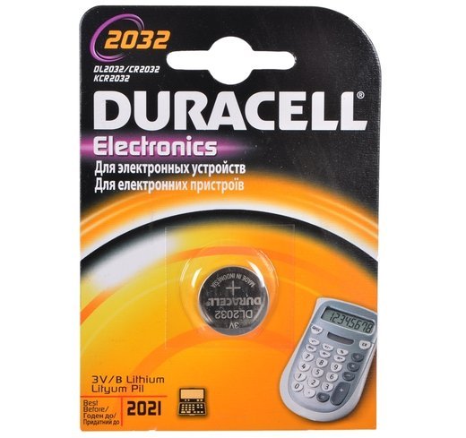 батарейка Duracell CR2032 (1 шт.) фото