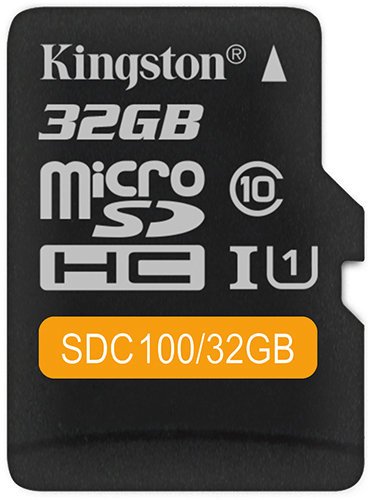 Карта памяти Kingston microSDHC Canvas Select Plus Class 10 UHS-I U1 (100/10MB/s) 32GB фото