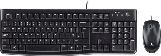 Комплект проводной Logitech MK120 Desktop (клавиатура + мышь), 920-002561 фото