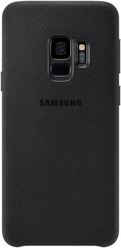 Чехол клип-кейс для Samsung (G965) Galaxy S9+ AlcantaraCover Black фото