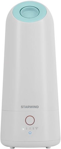 Увлажнитель воздуха Starwind SHC1535 25Вт (ультразвуковой) белый/бирюзовый фото