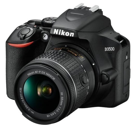 Зеркальный фотоаппарат Nikon D3500 Kit 18-55 AF-P фото