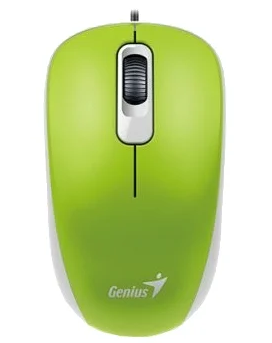 Мышь Genius DX-110, зелёный фото