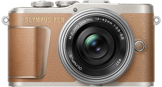 Фотоаппарат Olympus PEN E-PL9 kit 14-42mm f/3.5-5.6 EZ, коричневый фото