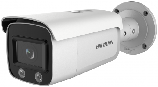 Видеокамера IP Hikvision DS-2CD2T27G1-L 4-4мм цветная корп.:белый фото