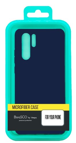 Чехол-накладка для Samsung (M115/ A115) Galaxy M11/ A11 синий, Microfiber Case, Borasco фото