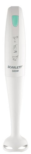 Блендер погружной Scarlett SC-HB42S08 500Вт белый фото