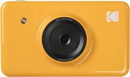 Моментальная фотокамера Kodak Mini Shot, желтая фото