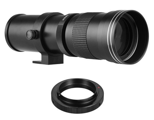 Объектив MF с зумом F 420-800 мм крепление переходного кольца T2-AI для Nikon фото
