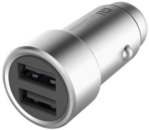 АЗУ Xiaomi Car Charger 2USB Silver (GDS4042CN) фото