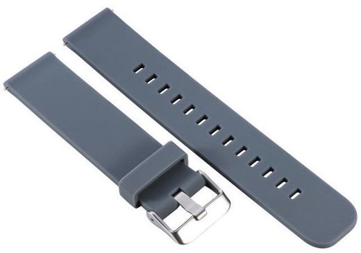 Ремешок Bakeey для часов Huawei Watch GT, нержавеющая сталь, серый, 22 мм фото