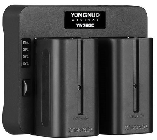Зарядное устройство Yongnuo YN750C для NP-F750/NP-F970 фото
