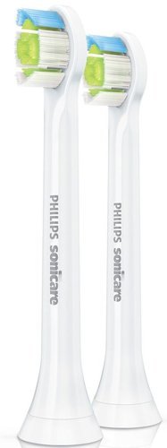 Насадка для зубных щеток Philips Sonicare DiamondClean HX6062/07 (упак.:2шт) для з/щ серии HealthyWhite+, DiamondClean, EasyClean, FlexCare, FlexCare фото