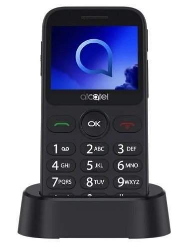Мобильный телефон Alcatel 2019G Черно-серый фото