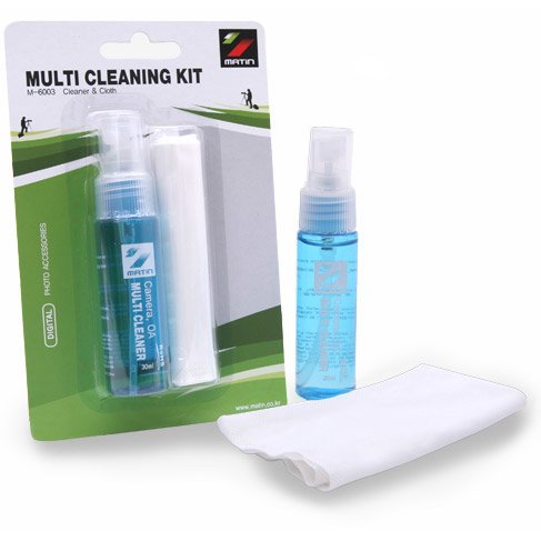 Чистящий набор Matin Multi Cleaning Kit (жидкость + салфетки) фото