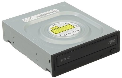 Оптический привод DVD-RW LG GH24NSD5, черный фото