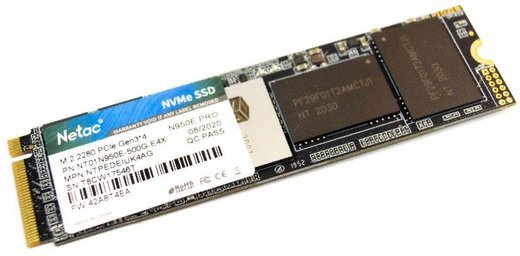 Жесткий диск SSD M.2 Netac N950E Pro 1Tb (NT01N950E-001T-E4X) фото
