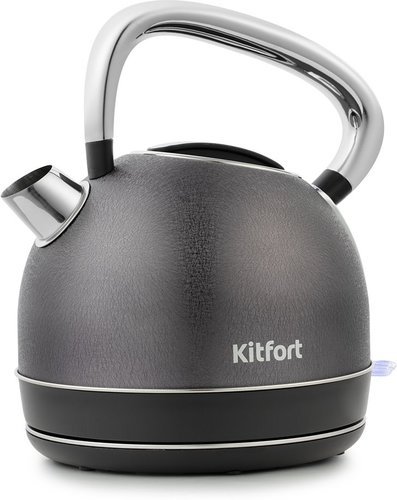 Чайник Kitfort КТ-696-4 черная кожа фото