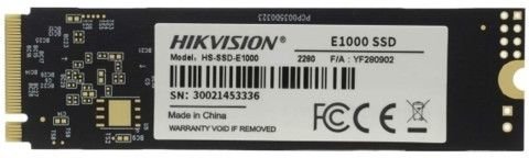 Жесткий диск SSD M.2 Hikvision 256Gb (HS-SSD-E1000/256G) фото