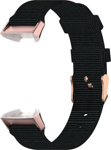 Сменный ремешок Bakeey для смарт-часов Fitbit Charge 3/4, черный фото