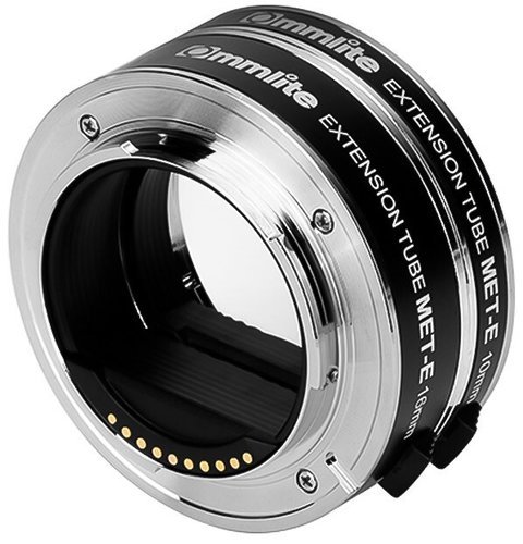 Удлинителное кольцо Commlite CM-MET-E 10 мм 16 мм TTL для Sony E-Mount фото