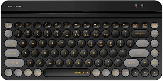 Беспроводная клавиатура A4Tech Fstyler FBK30, черный/серый фото