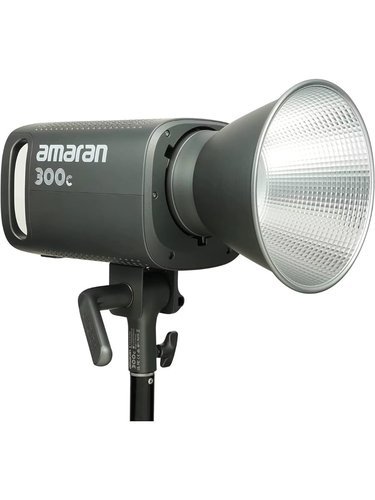 Светодиодный осветитель Aputure amaran 300c глубокий серый фото