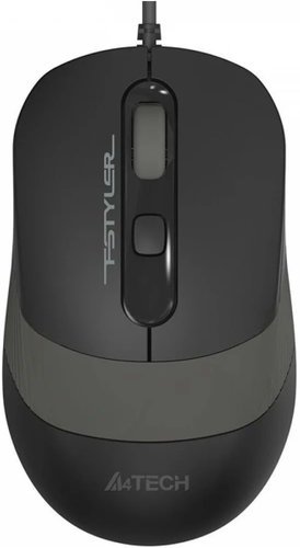 Мышь A4Tech Fstyler FM10, черный/серый фото