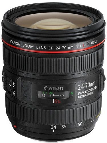 Объектив Canon EF 24-70mm f/4L IS USM фото