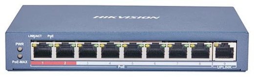 Коммутатор Hikvision DS-3E0109P-E(C) фото