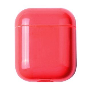 Защитный чехол для Apple AirPods, ударопрочный, красный фото