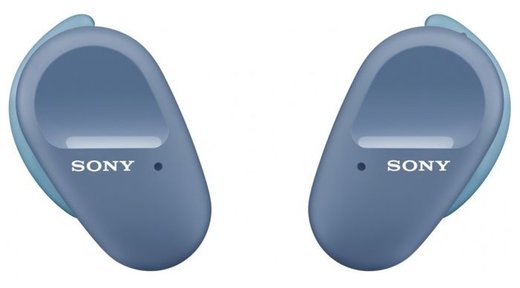 Наушники Sony WF-SP800N, синий фото