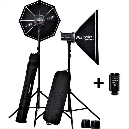 Комплект мобильной студии Elinchrom D-Lite RX 4 400/400 softbox фото
