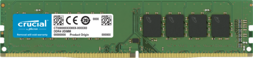 Память оперативная DDR4 16Gb Crucial 26660MHz CL19 (CT16G4DFD8266) фото