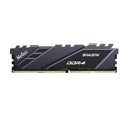 Память оперативная DDR4 8Gb Netac Shadow 3600MHz радиатор фото