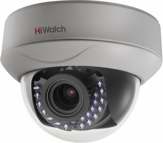 Камера видеонаблюдения Hikvision HiWatch DS-T207P 2.8-12мм HD-TVI цветная корп.:белый фото