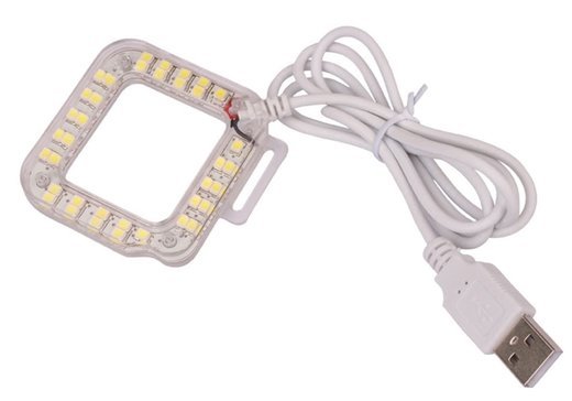 Светодиодное кольцо Andoer USB 20 для объектива для нового GoPro Hero 4-3 + - 3 фото