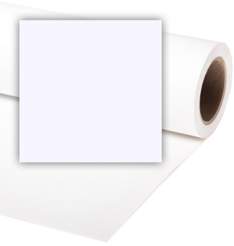 Фон бумажный Colorama LL CO365 2.72x50м Arctic White (белый) фото