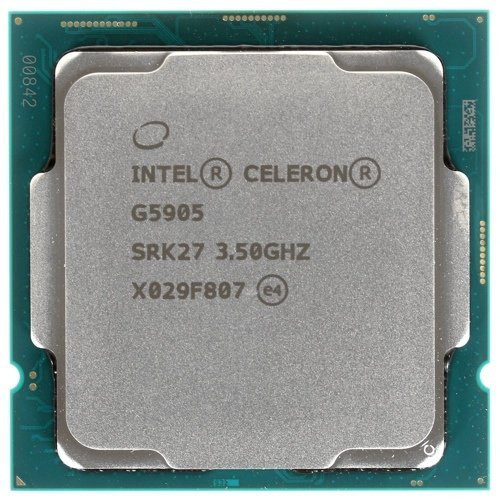 Процессор Intel Celeron G5905 S1200 (CM8070104292115 S RK27) OEM фото