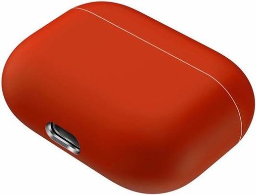 Защитный чехол Bakeey для Apple Airpods Pro 2019, силиконовый, красный фото