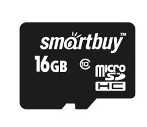 Карта памяти Smartbuy microSDHC Class 10 (10/10MB/s) 16GB фото