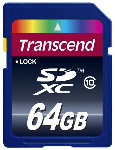 Карта памяти Transcend SDXC Premium 200X Class 10 (25/10MB/s) 64GB фото