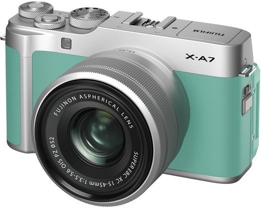 Фотоаппарат Fujifilm X-A7 kit XC15-45mm F3.5-5.6 зеленый фото
