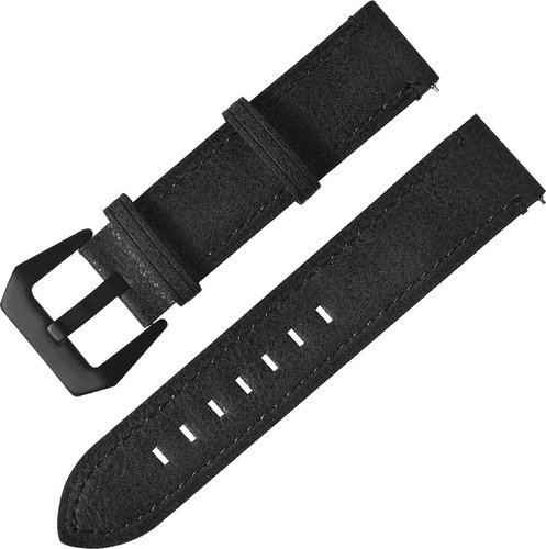 Кожаный ремешок Bakeey для часов Amazfit GTS, 20 мм, черный фото