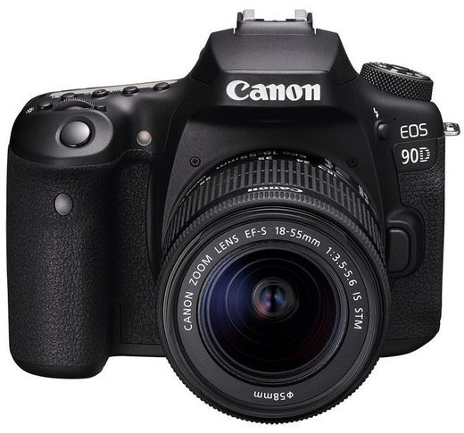 Зеркальный фотоаппарат Canon EOS 90D Kit 18-55 STM фото