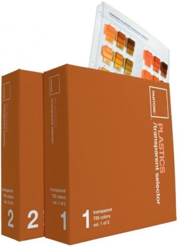 Цветовой справочник Pantone Plastics Transparent Selector (2 binders) фото