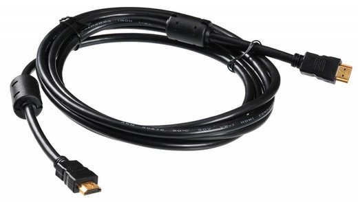 Кабель Buro HDMI (m) - HDMI (m) 3м. феррит.кольца фото