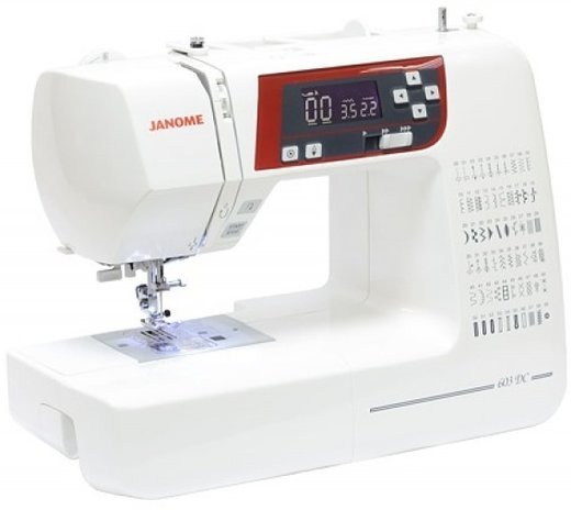 Швейная машина Janome 603 DC белый фото